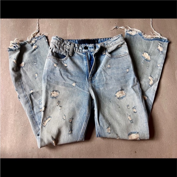 Alexander Wang Grind Cropped Jeans - Picture 2 of 12